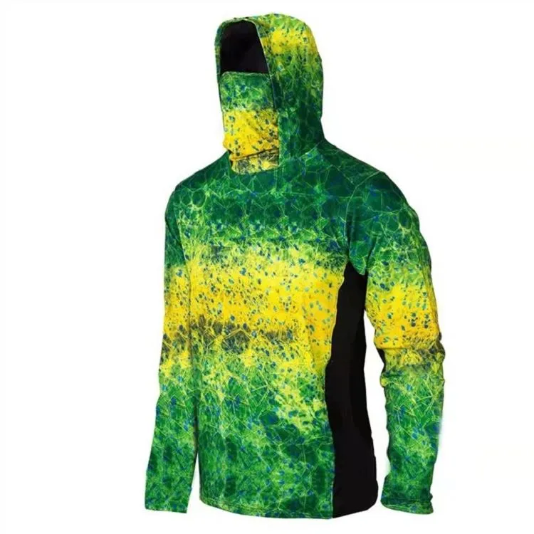 Langermet fiskeskjorter Hoody